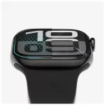 Hibrid üveg TECH-PROTECT GLASS FLEX+ 2-PACK APPLE WATCH 4/5/6/SE 1/2/3 (44MM) készülékhez fekete