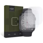 Hidrogél védőfólia HOFI Hydroflex Pro+ 2-PACK Apple Watch 6/7/8/9/SE 1/2/3 (44/45 MM) készülékhez átlátszó