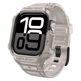   SPIGEN RUGGED ARMOR “PRO” V2 Apple Watch 10/11 (42 mm) készülékhez tok dűne bézs