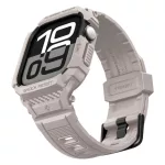 SPIGEN RUGGED ARMOR “PRO” V2 Apple Watch 10/11 (42 mm) készülékhez tok dűne bézs