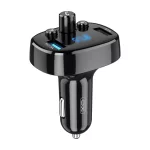 XO BCC02 FM-adó és Bluetooth MP3 autós töltő 15W fekete