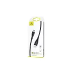 USAMS fonott U41 USB-C kábel 1 m 2 A gyorstöltés SJ392USB01 (US-SJ392) fekete