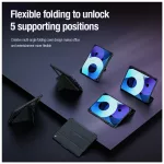 Nillkin Bumper PRO védőtok állvánnyal Multi-angle, iPad Pro 11 2024 készülékhez, fekete