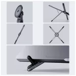 Laptop/Tablet/Smartphone állvány 4smarts, MagSafe kompatibilis, kozmikus szürke