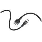 Forever Flexible USB–USB-C kábel 1,0 m 3A fekete