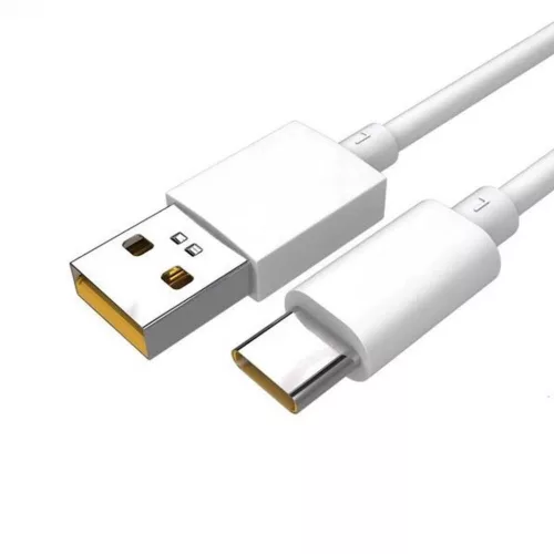 DL136 OPPO USB-C adatkábel SUPERVOOC Charge 65W 1m fehér - csomagolás nélküli gyári