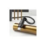 USAMS fonott kábel U41 microUSB 2m 2A SJ396USB02 (US-SJ396) Gyors töltés piros