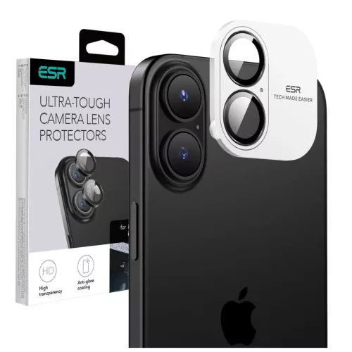 ESR ARMORITE kameravédő iPhone 16/16 Plus készülékhez fekete