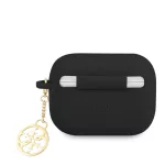 Guess 4G Charm szilikon tok AirPods Pro készülékhez fekete