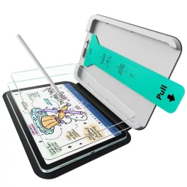   ESR Paper Feel kijelzővédő iPad Air 10,9” (4. és 5. generáció, 2020–2022) és 11” (6., 7. és 8. generáció, 2024–2026) készülékhez átlátszó