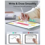 ESR Paper Feel kijelzővédő iPad Air 10,9” (4. és 5. generáció, 2020–2022) és 11” (6., 7. és 8. generáció, 2024–2026) készülékhez átlátszó