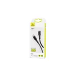 USAMS U43 USB-C to USB-C 100W PD Fast Charge 5A 1.2m kábel fekete SJ459USB01 (US-SJ459)