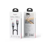 YESIDO kábel CA185 240 W Type-C/Type-C 1,2 m 5 A fekete