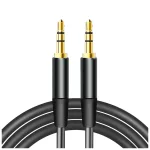 Maxlife audio kábel jack 3.5 mm–jack 3.5 mm 1 m fekete