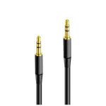 Maxlife audio kábel jack 3.5 mm–jack 3.5 mm 1 m fekete