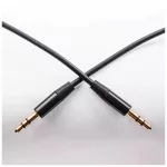 Maxlife audio kábel jack 3.5 mm–jack 3.5 mm 1 m fekete