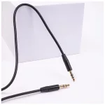 Maxlife audio kábel jack 3.5 mm–jack 3.5 mm 1 m fekete