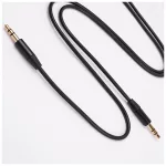 Maxlife audio kábel jack 3.5 mm–jack 3.5 mm 1 m fekete