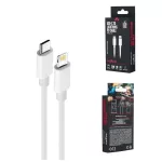 Maxlife MXUC-05 USB-C–Lightning kábel 1,0 m 20W fehér
