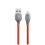 Forever Tornado USB–Lightning kábel 1,0 m 3A piros