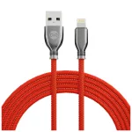 Forever Tornado USB–Lightning kábel 1,0 m 3A piros
