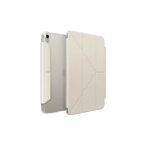 UNIQ Camden Click iPad Air 13" (2024) készülékhez tok bézs/elefántcsont