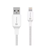 Tactical Stitch Thread kábel USB-A/Lightning 1m fehér