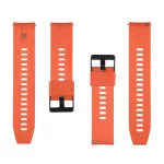 Tactical Quick Release Narancs szilikon univerzális óraszíj 22mm Samsung / Huawei / Honor / Garmin / Amazfit készülékekhez