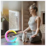 Multifunkcionális lámpa MajesticLine ébresztőórával és Bluetooth speakerrel fehér