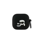 Karl Lagerfeld tok fekete KLA4RUNKCHK Apple Airpods 4 készülékhez