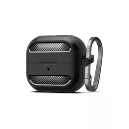   Spigen Rugged Armor Samsung Galaxy Buds 3 Pro/3 tok fekete (ACS08330)