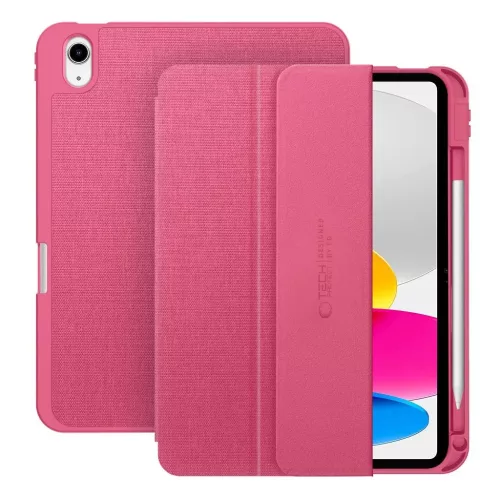 TECH-PROTECT SC PEN CANVAS iPad 10.9” 10/2022 és iPad 11” 11/2025 készülékhez magenta Bloom