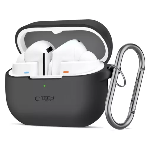 TECH-PROTECT szilikon fülkampó Samsung Galaxy Buds 3 / 3 FE / 3 PRO készülékhez fekete