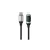 USAMS Fonott kábel U78 USB-C to Lightning LED 1.2m 20W PD Gyors Töltés fehér SJ545USB02 (US-SJ)
