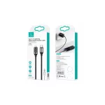USAMS Fonott kábel U78 USB-C to Lightning LED 1.2m 20W PD Gyors Töltés fehér SJ545USB02 (US-SJ)