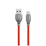 Forever Tornado USB – USB-C kábel 1,0 m 3A piros