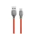 Forever Tornado USB – USB-C kábel 1,0 m 3A piros