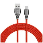 Forever Tornado USB – USB-C kábel 1,0 m 3A piros