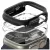 RINGKE SLIM 2-PACK Apple Watch Ultra 1/2/3 (49 MM) készülékhez tok – átlátszó & matt fekete