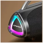 Vezeték nélküli hangszóró AWEI KA39 100W Bluetooth 5.3 hordozható külső fekete