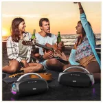 Vezeték nélküli hangszóró AWEI KA39 100W Bluetooth 5.3 hordozható külső fekete