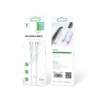 T-PHOX Gentle USB-C/USB-C 60W kábel fekete