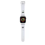 Karl Lagerfeld óraszíj fehér KLAWLSLKCNH Apple Watch 42mm (S1-S3) / 44mm / 45mm / 46mm / 49mm készülékhez