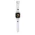 Karl Lagerfeld óraszíj fehér KLAWLSLKCNH Apple Watch 42mm (S1-S3) / 44mm / 45mm / 46mm / 49mm készülékhez