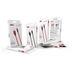 XO cable NB143 USB-Lightning kábel 1,0 m 2,4 A fekete