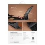 Tok UNIQ Venno Pro Magnetic Smart billentyűzettel iPad Pro 11" M4 (2024) készülékhez karamell