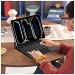 TECH-PROTECT SMARTCASE MÁGNÉSES + BILLENTYŰZET iPad Pro 11” készülékhez 5 / 6 2024-2025 fekete