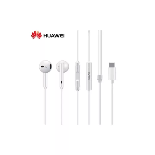 Huawei CM33 USB-C sztereó fejhallgató fehér (nagy tételben)