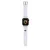 Karl Lagerfeld óraszíj fehér KLAWMSLCNH Apple Watch 38mm / 40mm / 41mm / 42mm (S10) készülékhez