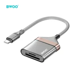 BWOO USB-C–SD-kártya/TF-kártya adapter BZ64